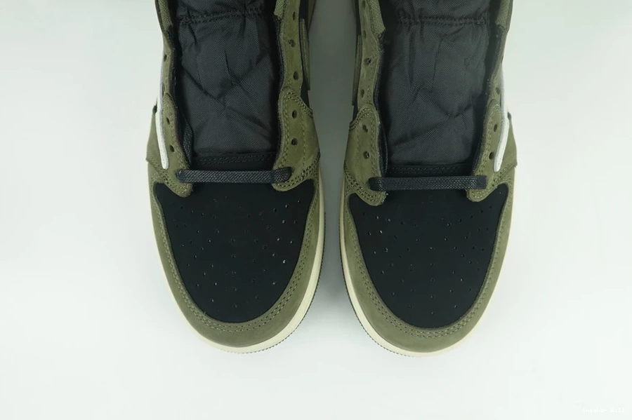 Low 582 Jordan Travis OG x 1 GOAT Scott Air Olive BestValue 0521
